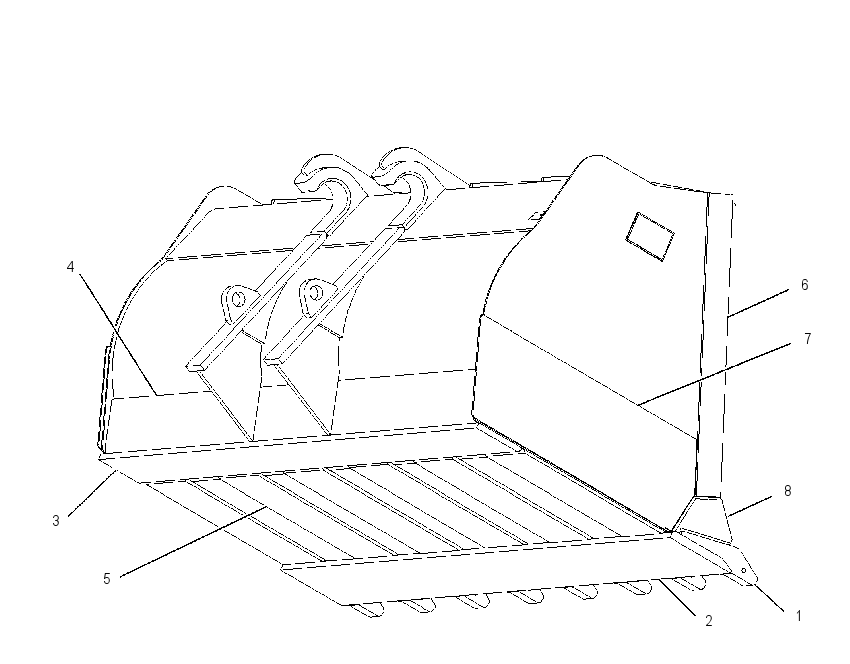 BUCKET AS-PENETRATION 1392564 CAT