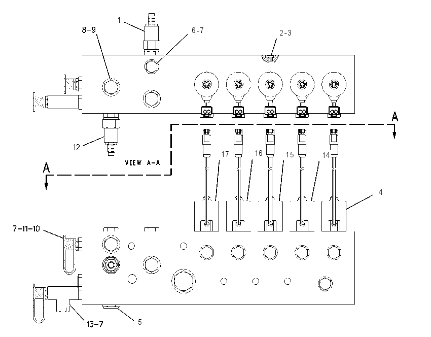 MANIFOLD GP-PILOT 1365080 CAT