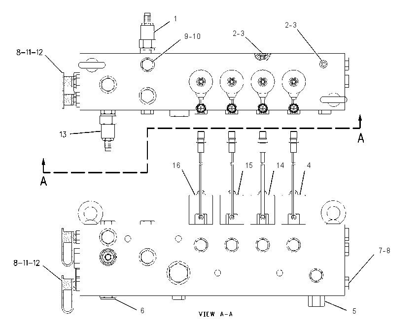 MANIFOLD GP-PILOT 1345501 CAT