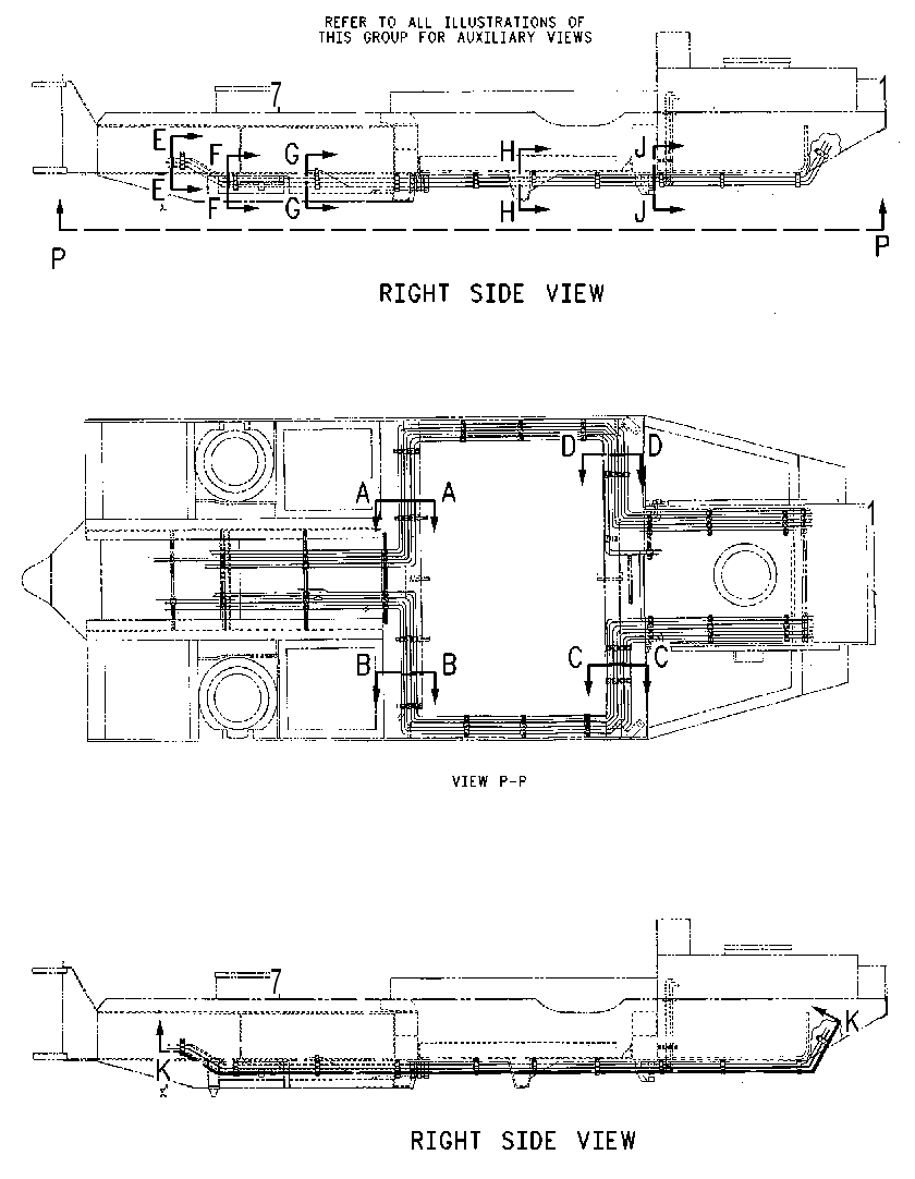 INSTALLATION GP-HYD LINES 7R9633 CAT