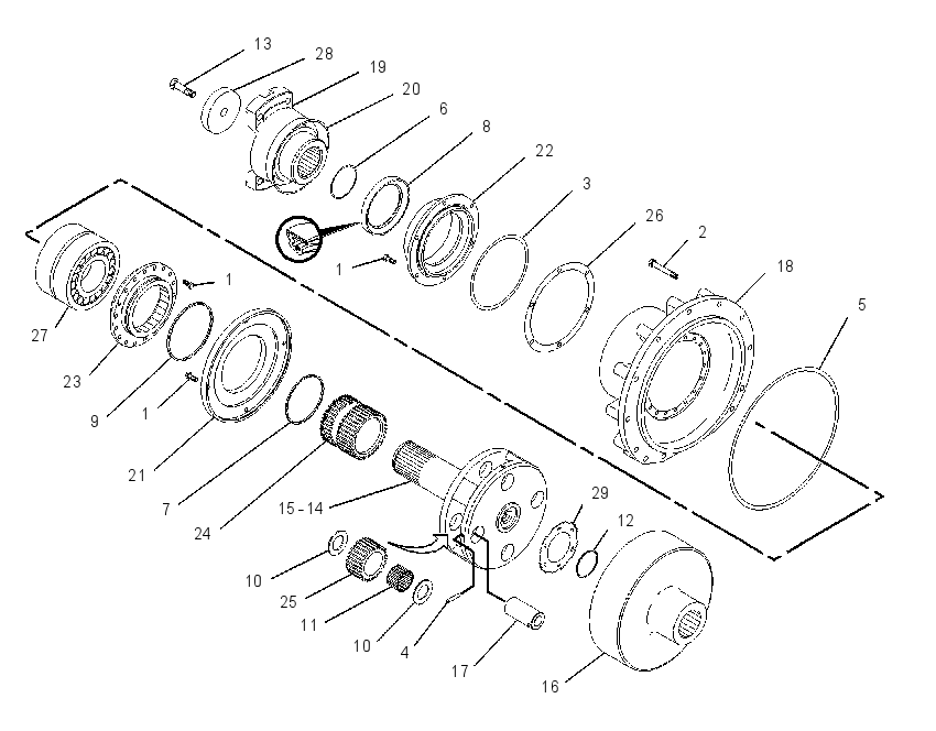 GEAR GP-INPUT TRANSFER 6Y4271 CAT