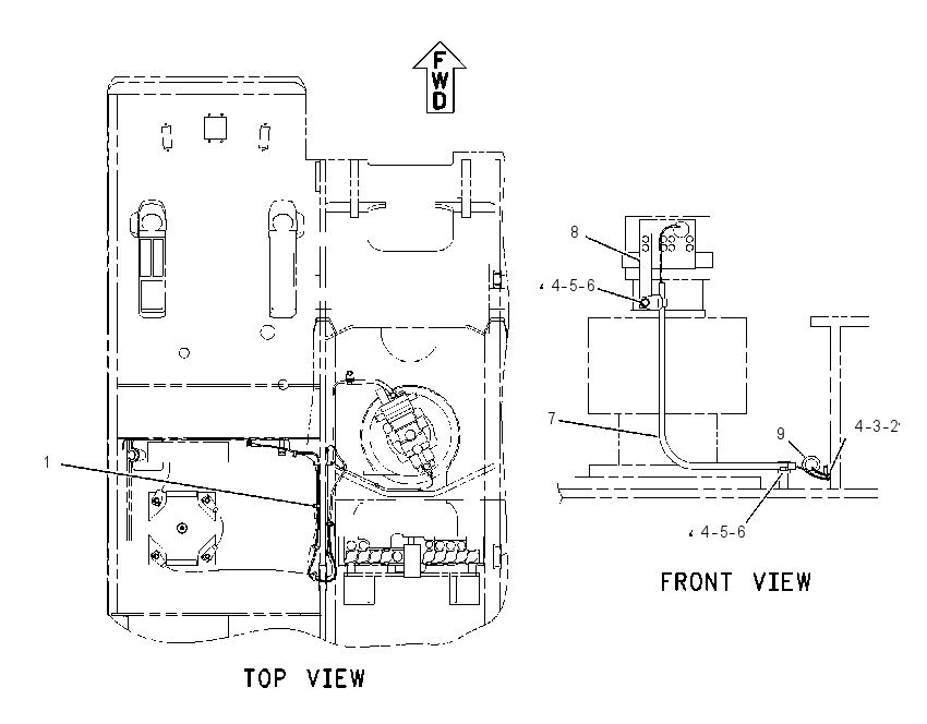 WIRING GP-FINE SWING 1364015 CAT