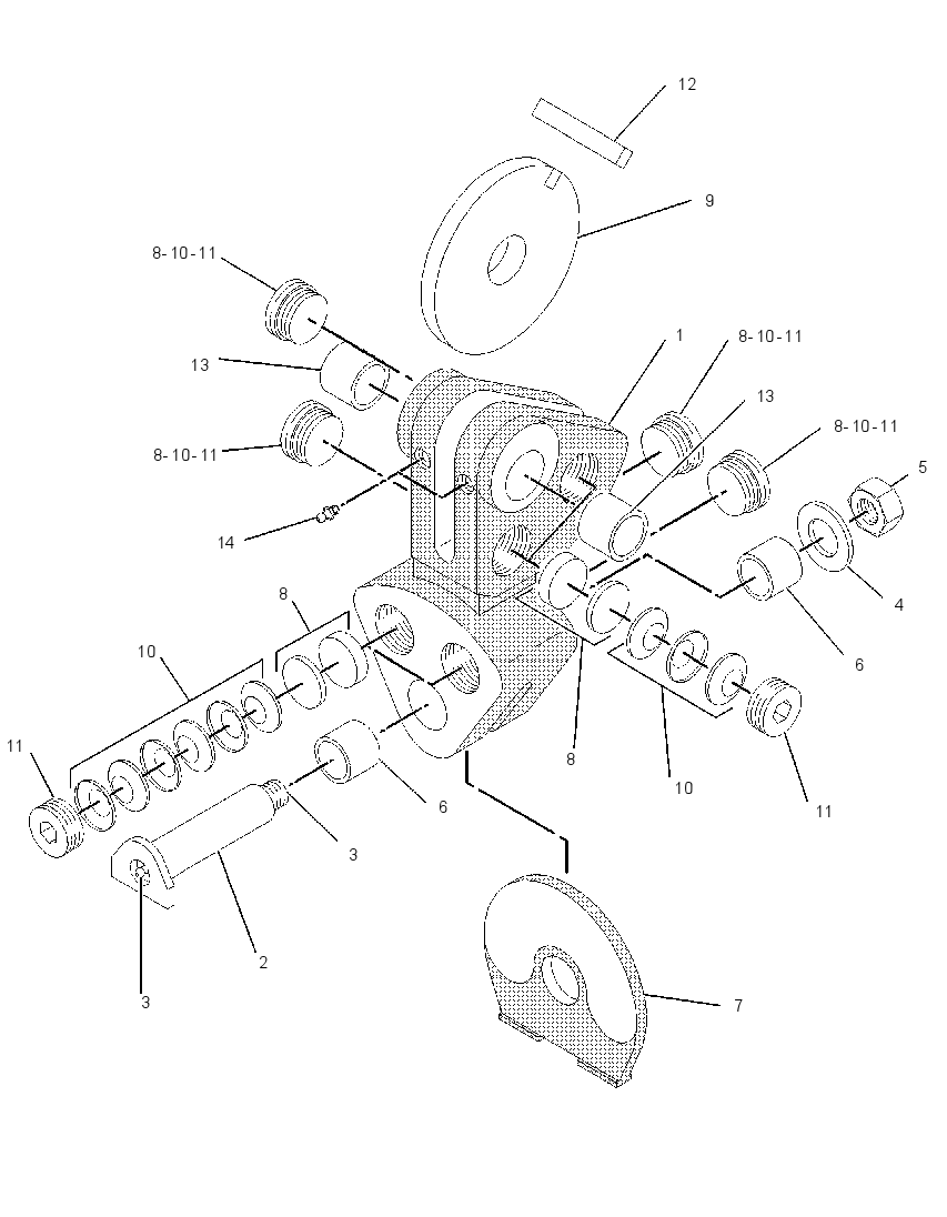 DAMPER GP-HARVESTER HEAD 1558800 CAT