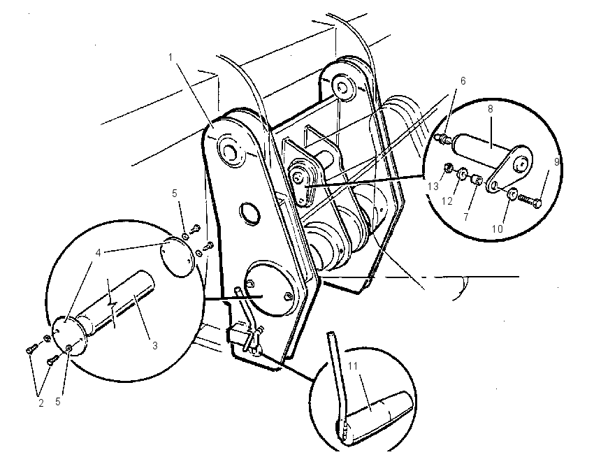 COUPLER & MTG GP-QUICK 8I3133 CAT