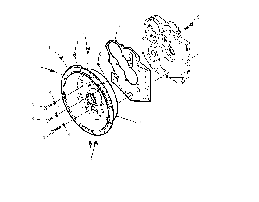 HOUSING GP-TORQUE CONVERTER 8I4355 CAT