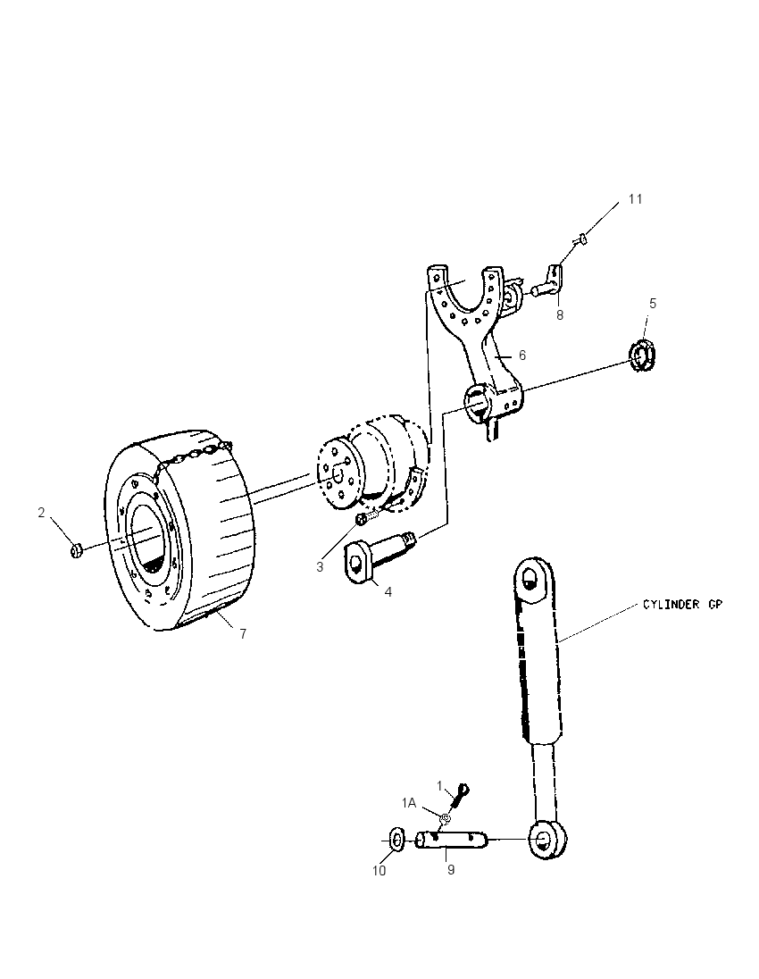 ROLLER GP-FEED 1576240 CAT