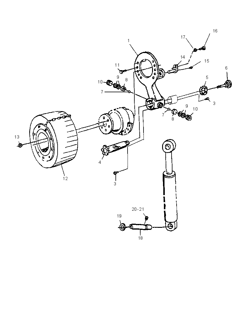 ROLLER GP-FEED 1571389 CAT