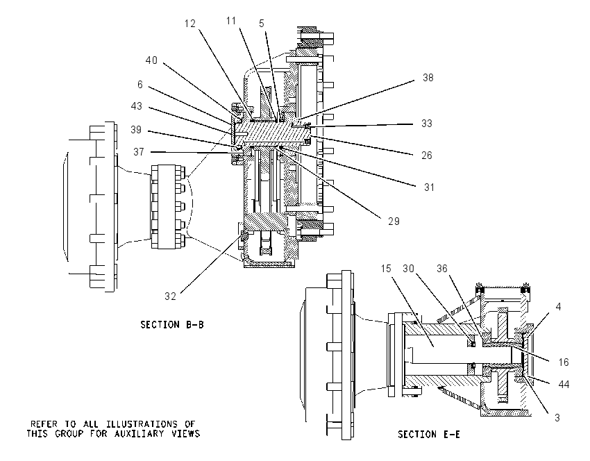 BOGIE GP-FRONT 1633007 CAT