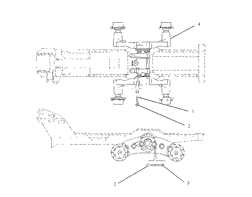 BOGIE & MTG AR-REAR 1688049 CAT