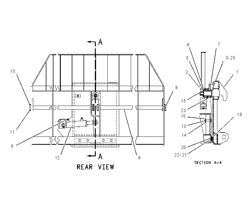CARRIAGE GP-ROTATING 8I3159 CAT
