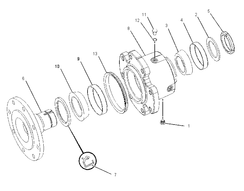 SUPPORT GP-MOTOR 1460710 CAT