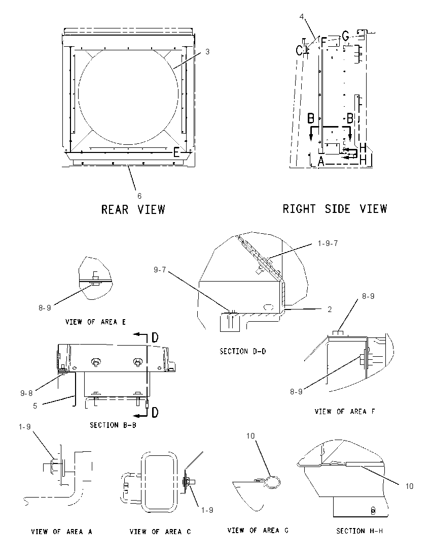 SHROUD GP-RADIATOR 1749902 CAT