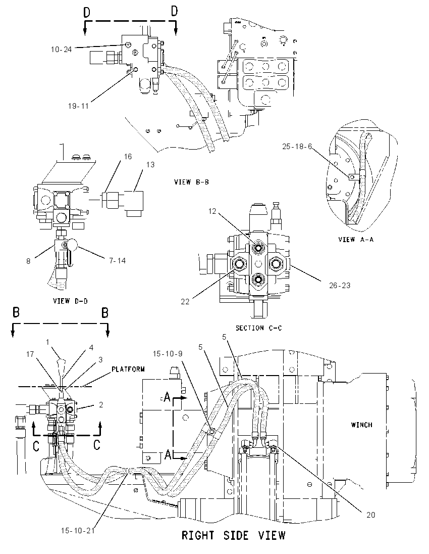 LINES GP-COUNTERWEIGHT 1505502 CAT