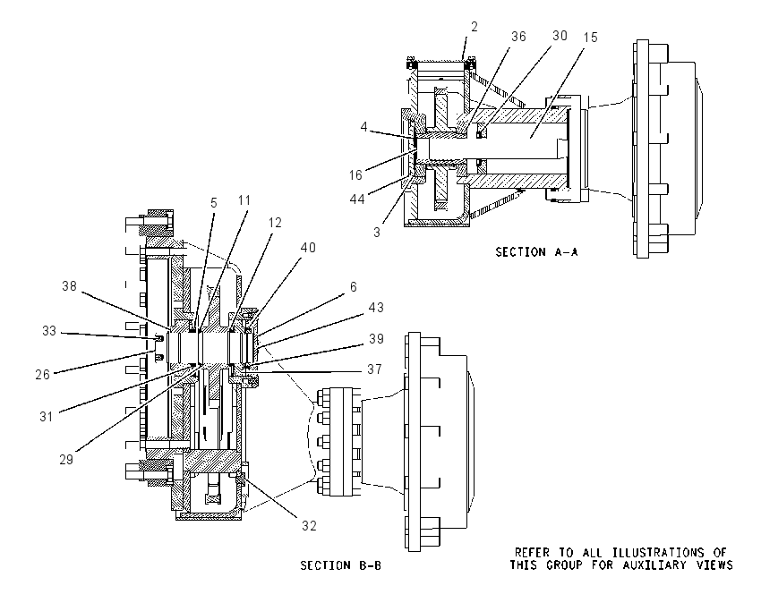 BOGIE GP-FRONT 1633006 CAT