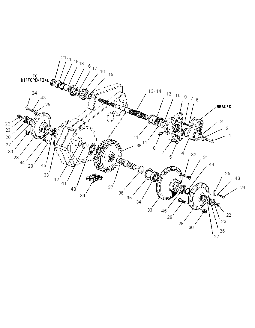 REDUCER GP-FINAL DRIVE 1458151 CAT