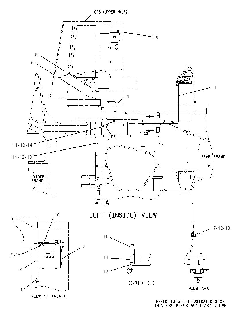 WIRING GP-LUBRICATION MONITOR 1539211 CAT