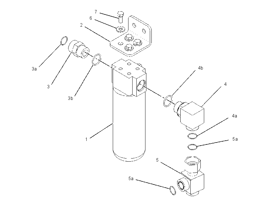 FILTER & LINES GP-HYDRAULIC 1748852 CAT