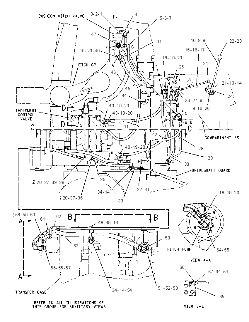 CONTROL GP-HITCH 8X7345 CAT