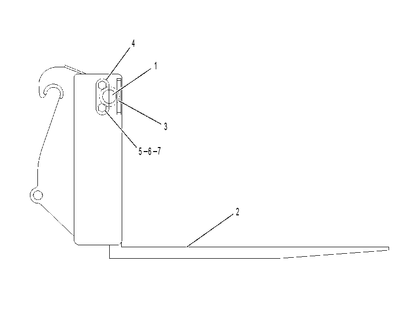 FORK GP-LUMBER 1115741 CAT