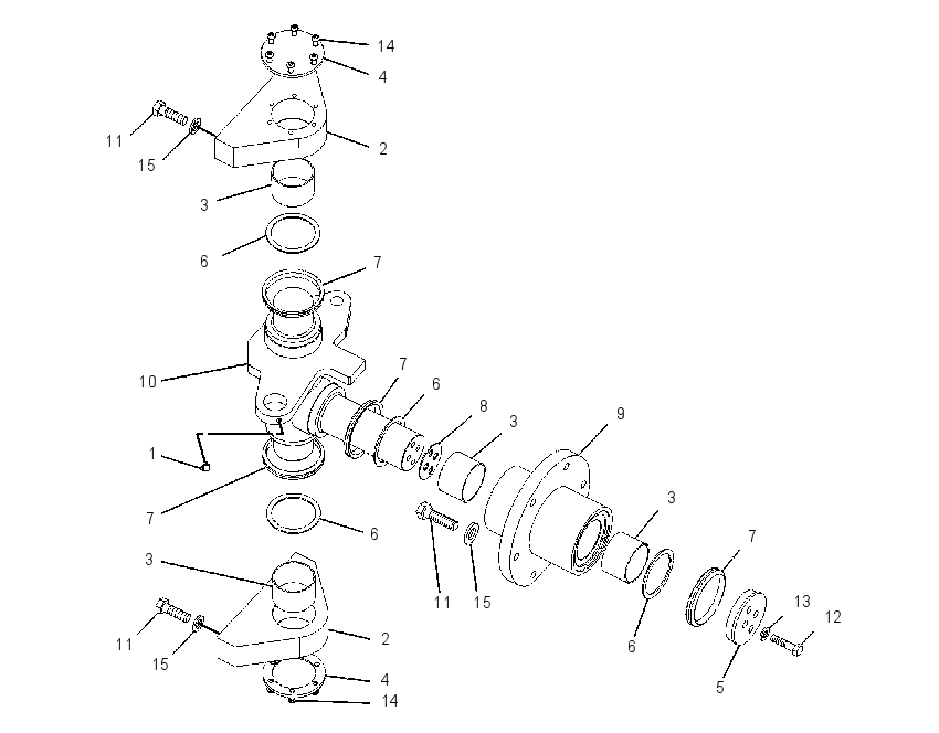 HITCH GP-ARTICULATING & OSC 1630561 CAT