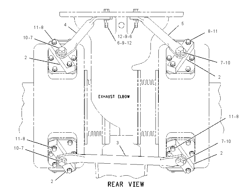 SUPPORT GP-TURBOCHARGER 1627694 CAT