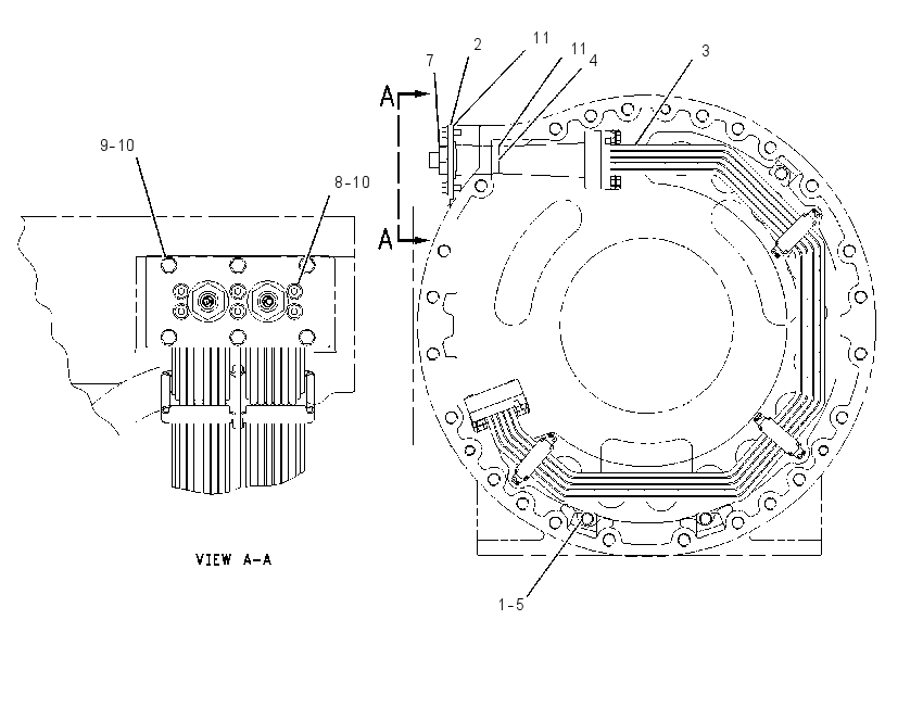 HEAT EXCHANGER GROUP 1600719 CAT