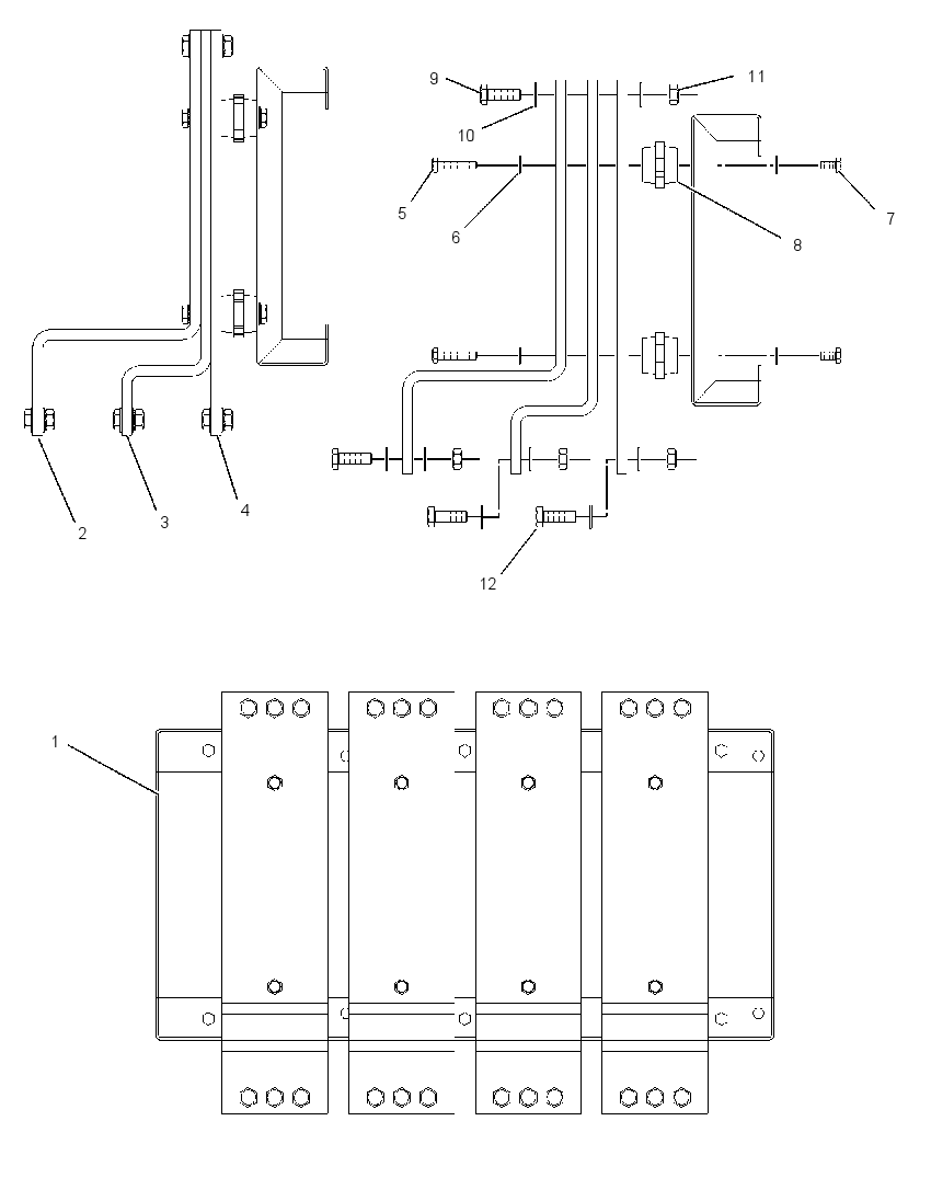 MOUNTING GP-BUS BAR 1561446 CAT