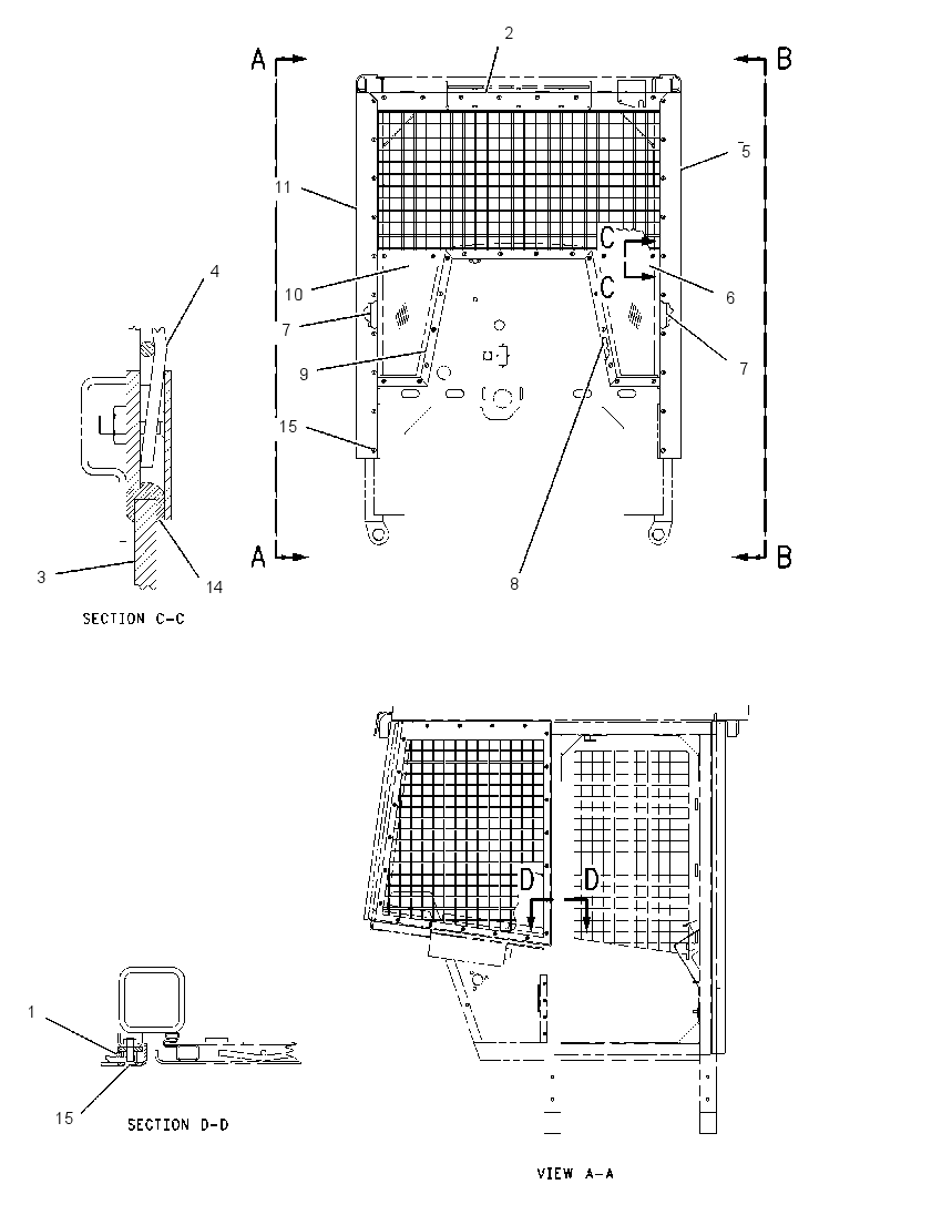 SCREEN GP-CAB 1748672 CAT