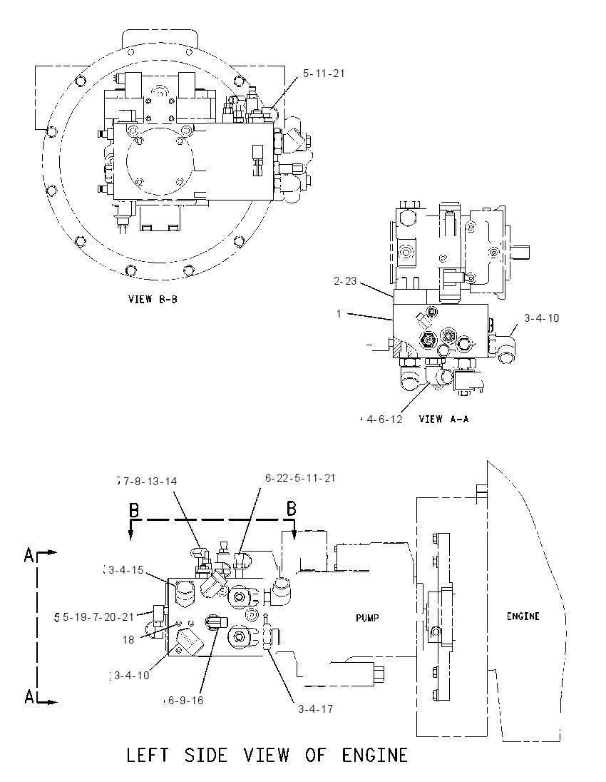 VALVE & MTG GP-VIBRATORY 1686993 CAT