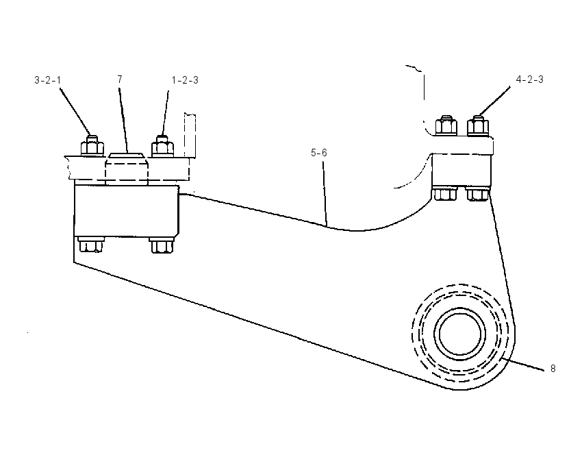 MOUNTING GP-TRUNNION 3G3195 CAT
