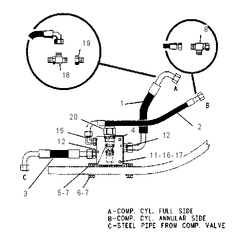 VALVE GP-COUNTERBALANCE 1494092 CAT