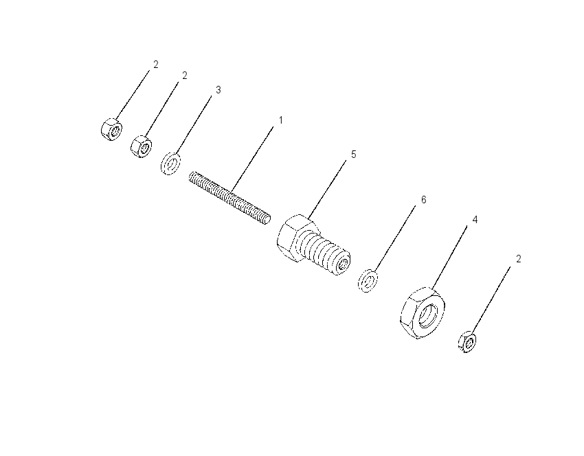 SCREW GP-JACK 1341423 CAT