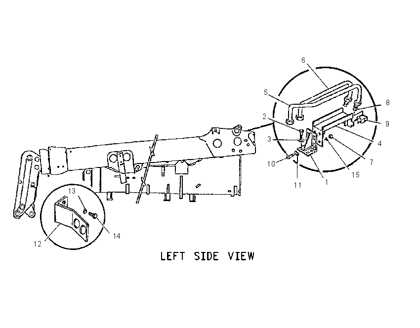 MOUNTING GP-BOOM 1237846 CAT