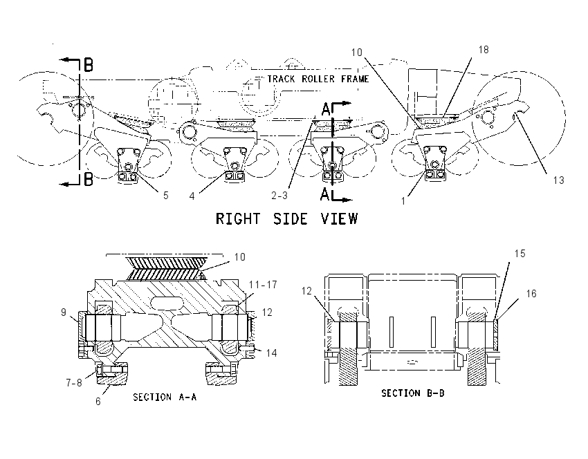 SUSPENSION GP-BOGIE 1397709 CAT
