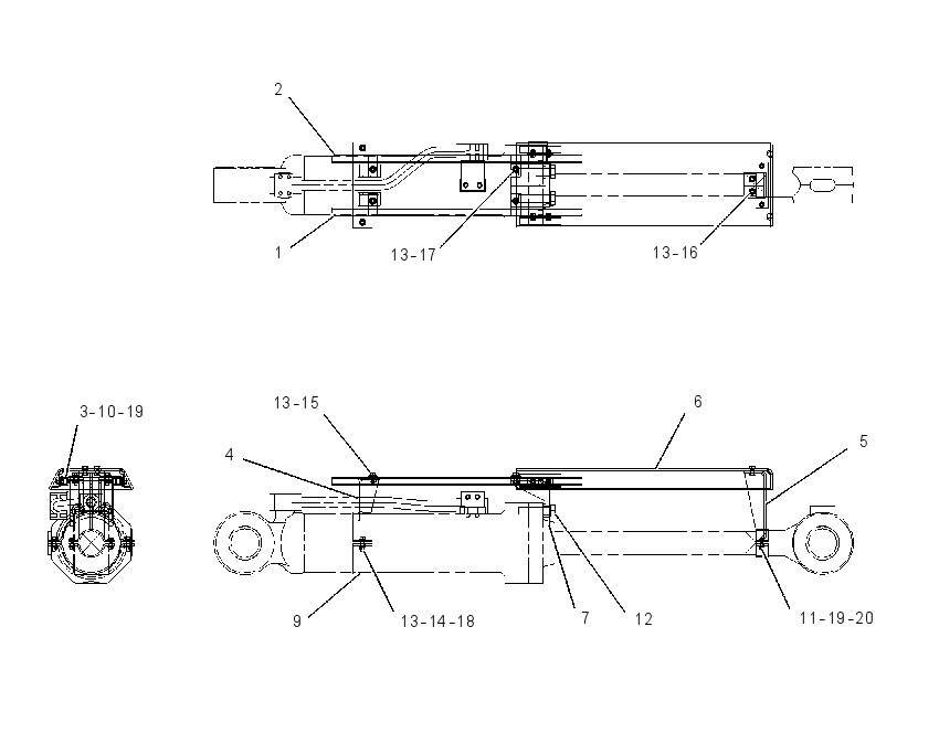 GUARD GP-TILT CYLINDER 1721711 CAT