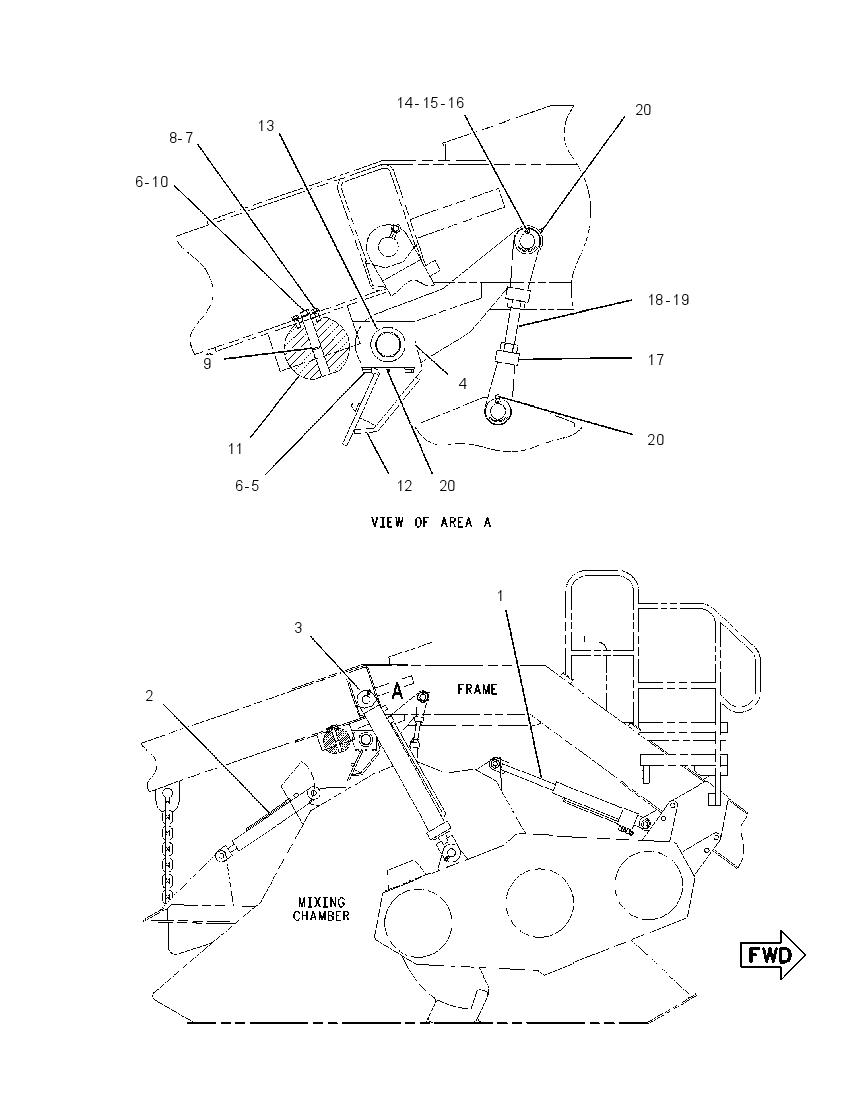 LINKAGE GP-MIXING CHAMBER 1615917 CAT