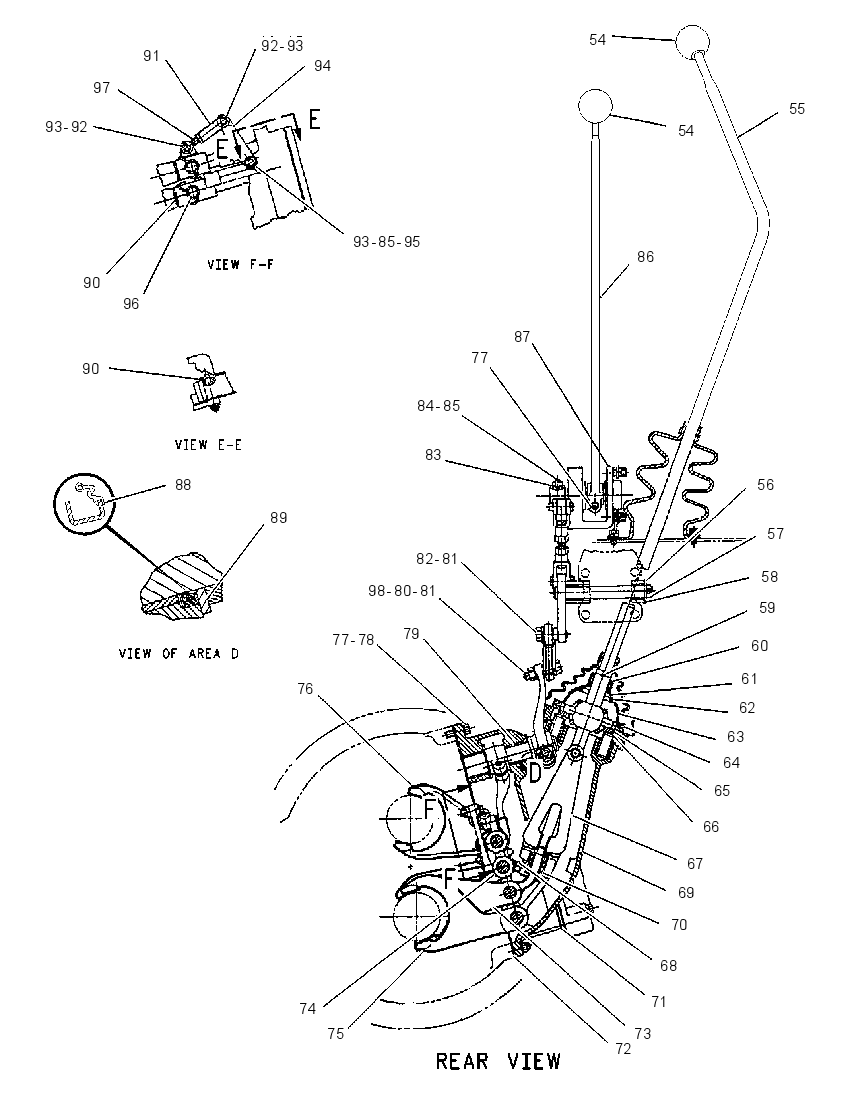 CONTROL GP-GEARSHIFT 1286821 CAT