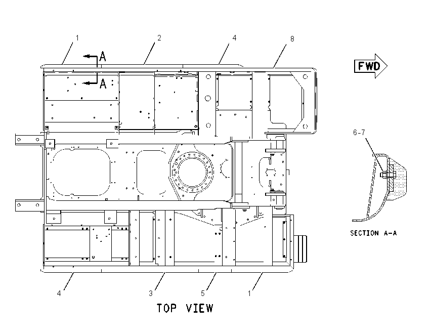 BUMPER GP 1756411 CAT