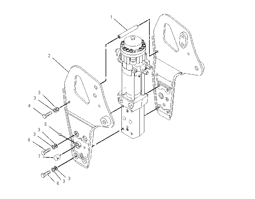 PLATE GP-HAMMER 1089421 CAT