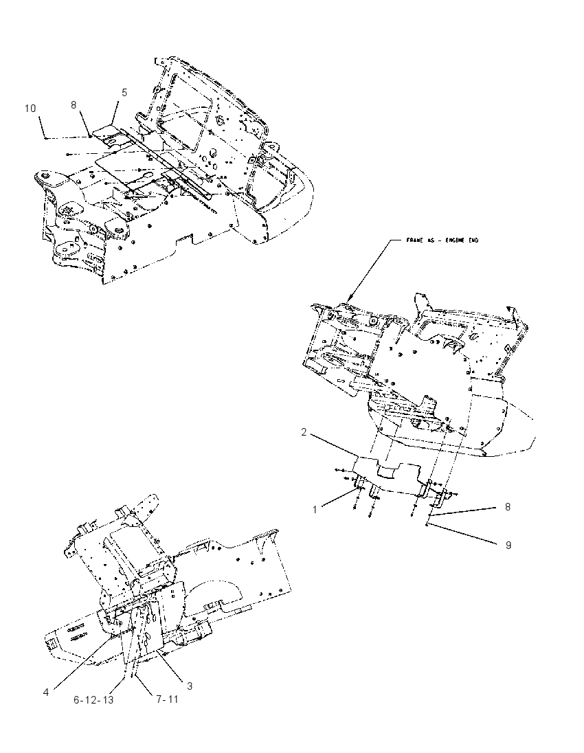 GUARD GP-FRAME 1439848 CAT