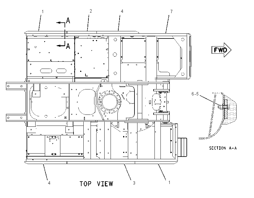 BUMPER GP 1756409 CAT