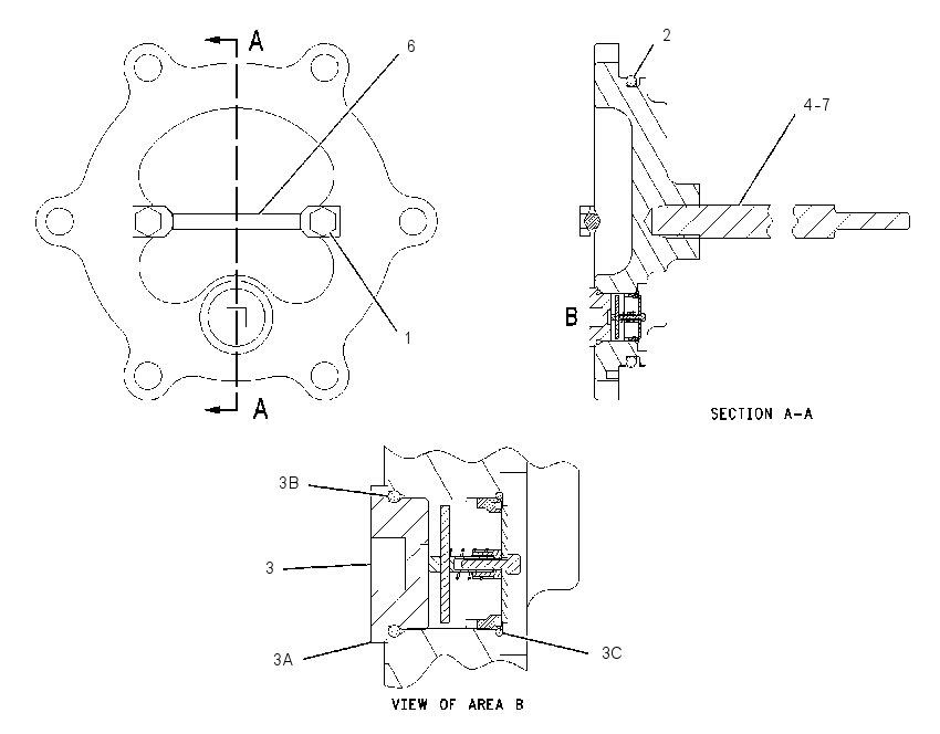 COVER GP-OIL FILTER BASE 1614516 CAT