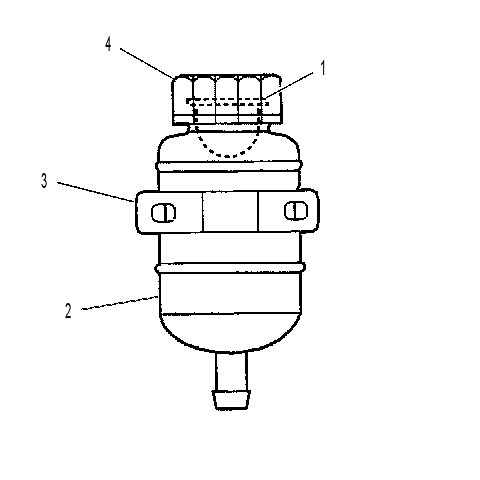RESERVOIR GP-BRAKE 1011873 CAT