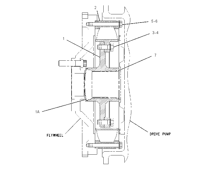 COUPLING GP-TORSIONAL 1294860 CAT