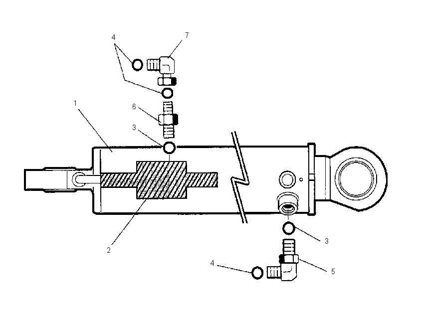 CYLINDER & VALVE GP-TILT 8I6694 CAT