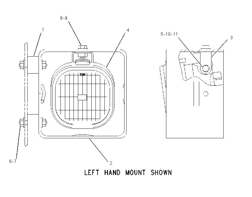 LIGHTING GP-AUXILIARY 1765480 CAT