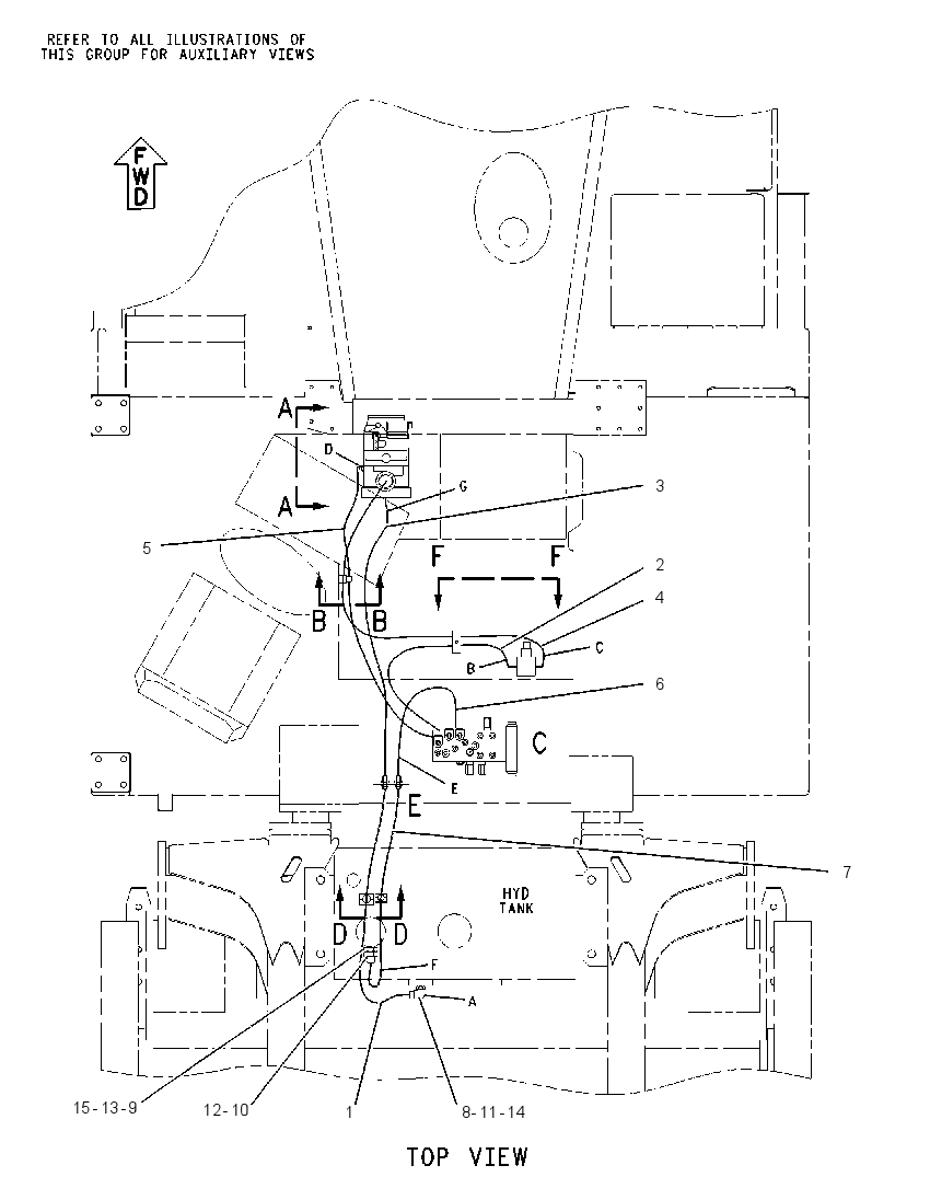 PUMP & LINES GP-HYDRAULIC 1320974 CAT