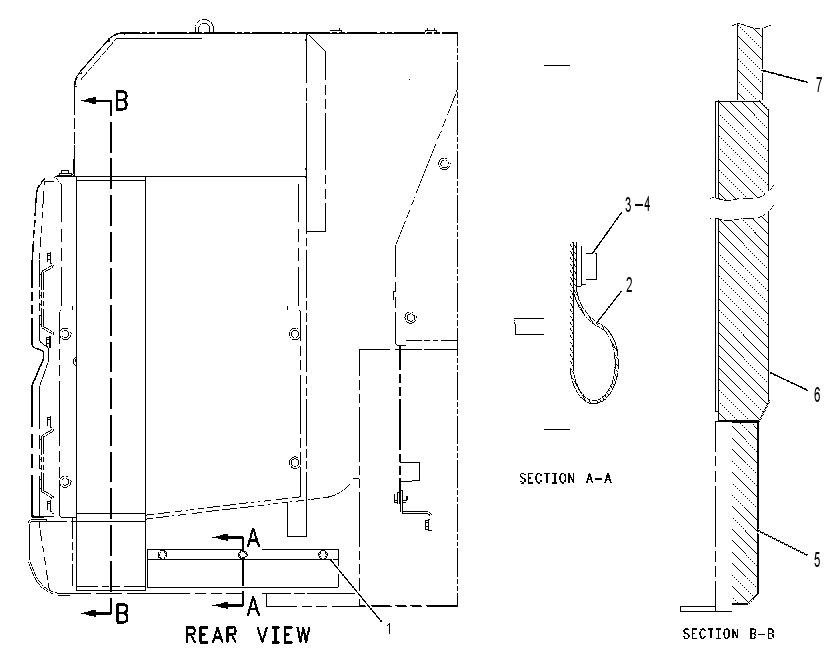 SEAL GP-CHASSIS 1738924 CAT