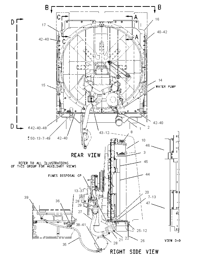 Радиатор 6I2429 CAT