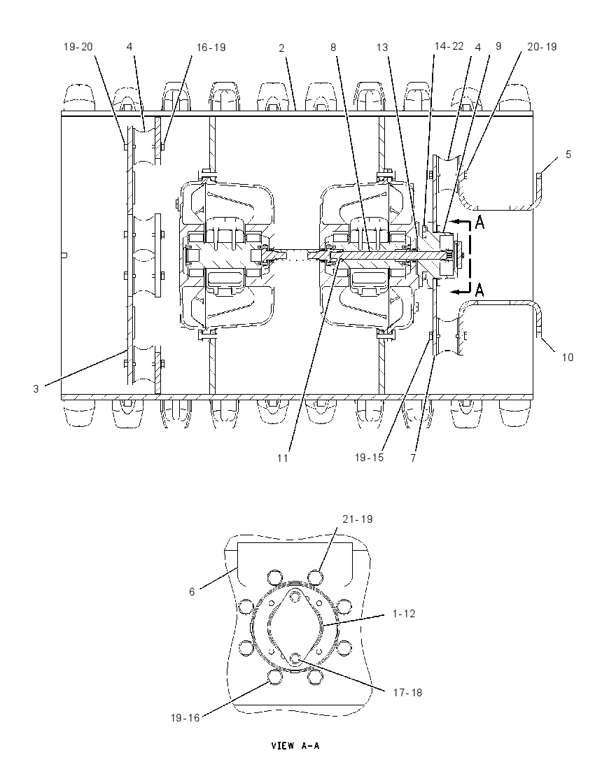 DRUM GP-DRIVE & VIBRATORY 1732760 CAT